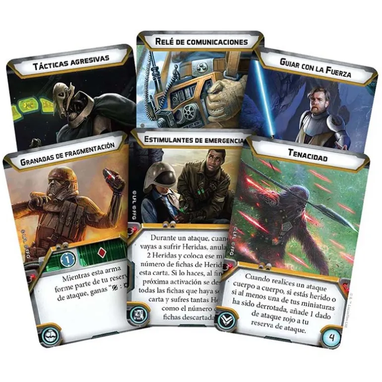 Juego de Mesa asmodee Star Wars Legión: Mazo de Cartas de Mejora PEGI 14