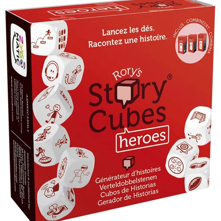 Juego de Mesa Asmodee Story Cubes Heroes