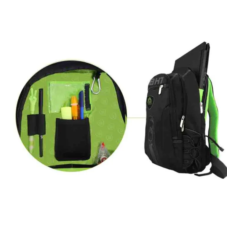 Keep Out BK7G 15.6" Gaming Negro/Verde - Mochila