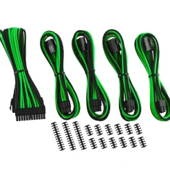 Kit Cables CableMod Classic ModMesh Serie 8+8 Negro Verde