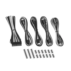 Kit Cables CableMod Classic ModMesh Serie 8+8 Negro Blanco