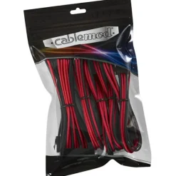 Kit Cables CableMod Classic ModMesh Serie 8+6 Negro Rojo