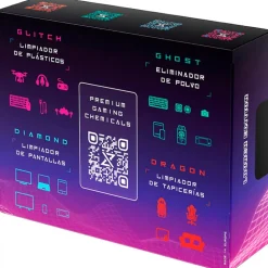 Kit Mantenimiento Gaming Syntech Launch Edition (Pantalla, Teclado, Plásticos, Tapiceria Sillas)