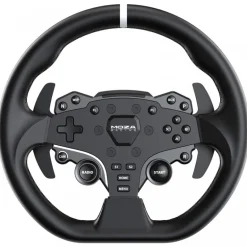 Kit Moza Racing R5 Base + Volante + Pedales Negro