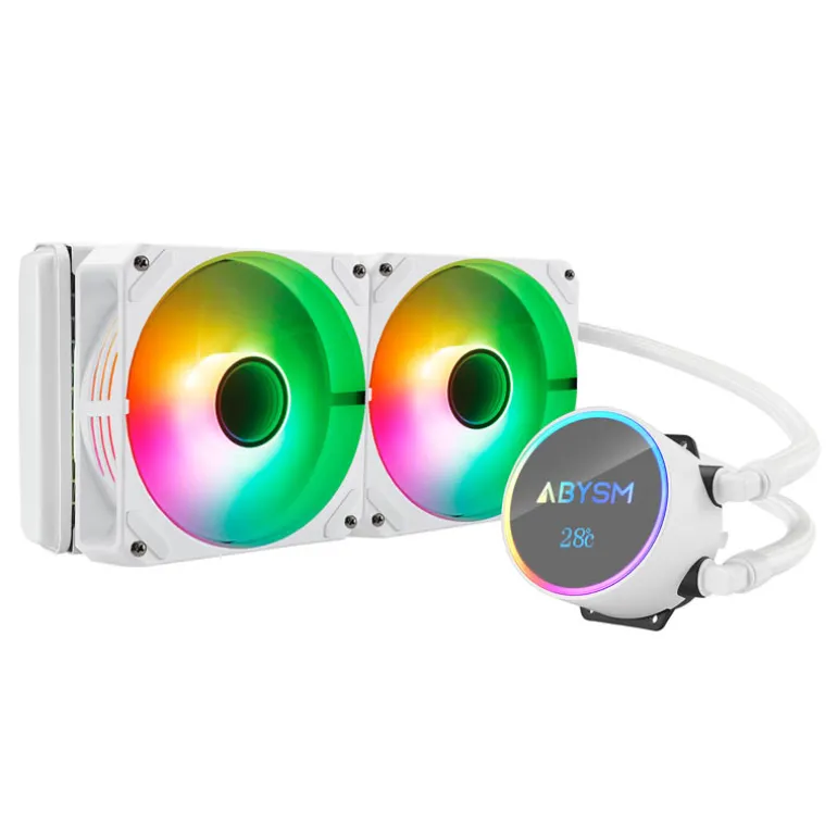 Kit Refrigeración Líquida Abysm Artic 240 ARGB Blanco