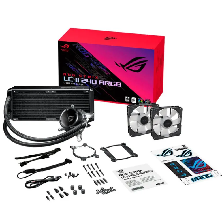 Kit Refrigeración Líquida Asus ROG Strix LC II 240 ARGB Negro