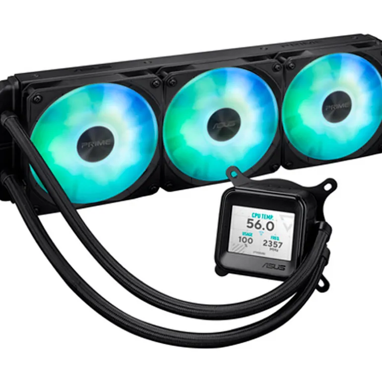 Kit Refrigeración Líquida Asus Prime LC 360 ARGB LCD Negro