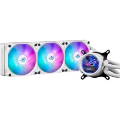 Kit Refrigeración Líquida Asus ROG Strix LC III 360 ARGB LCD Blanco