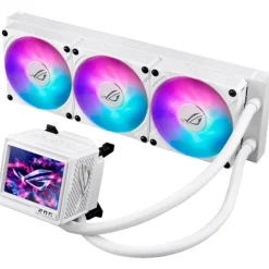 Kit Refrigeración Líquida Asus ROG Ryujin III 360 ARGB Extreme LCD Blanco