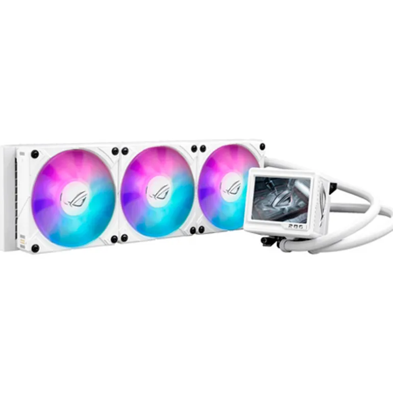 Kit Refrigeración Líquida Asus ROG Ryujin III 360 ARGB Extreme LCD Blanco