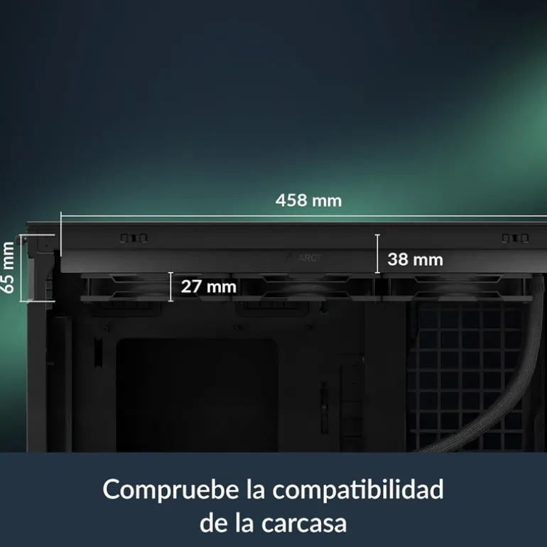 Kit Refrigeración Líquida Arctic Liquid Freezer III Pro 420 Negro