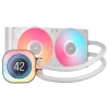 Kit Refrigeración Líquida Corsair iCUE LINK TITAN RGB 240 RX LCD Blanco