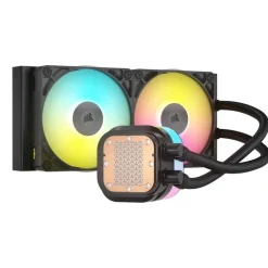 Kit Refrigeración Líquida Corsair iCUE LINK TITAN 240 RX RGB Negro