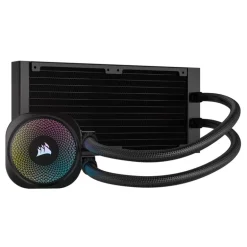 Kit Refrigeración Líquida Corsair iCUE LINK TITAN 240 RX RGB Negro