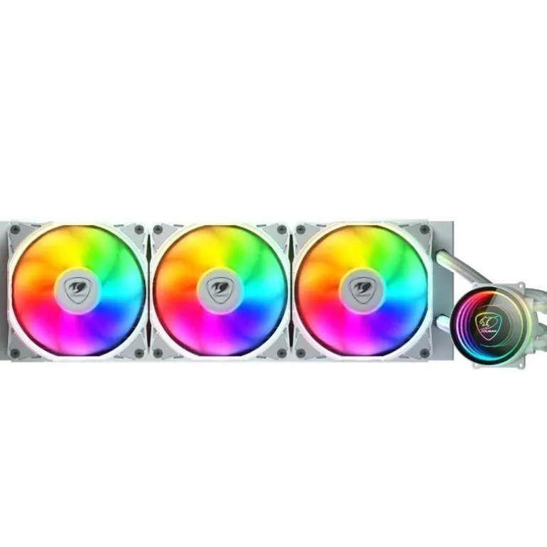 Kit Refrigeración Líquida Cougar Poseidon Elite ARGB 360 Blanco
