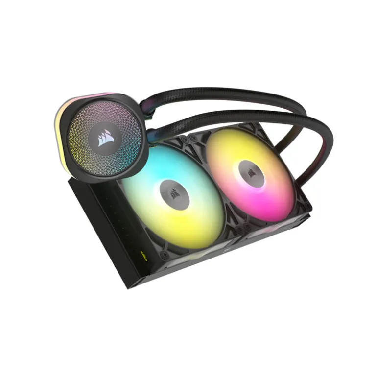 Kit Refrigeración Líquida Corsair iCUE LINK TITAN 280 RX RGB Negro