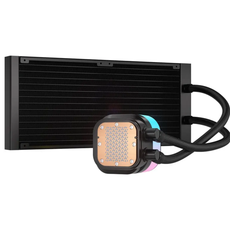 Kit Refrigeración Líquida Corsair iCUE LINK TITAN 280 RX RGB Negro