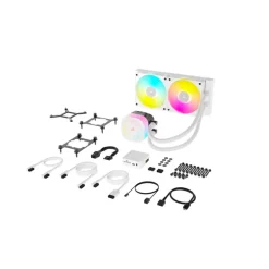 Kit Refrigeración Líquida Corsair iCUE LINK TITAN 240 RX RGB Blanco