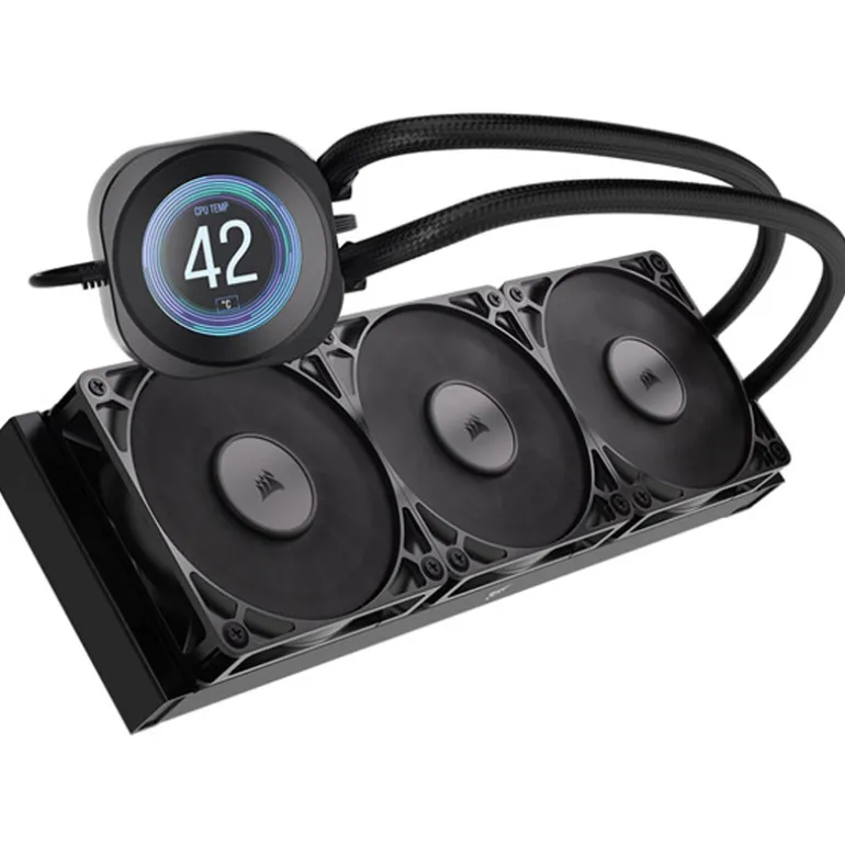 Kit Refrigeración Líquida Corsair Nautilus RS 360 LCD Negro