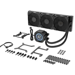 Kit Refrigeración Líquida Corsair Nautilus RS 360 LCD Negro