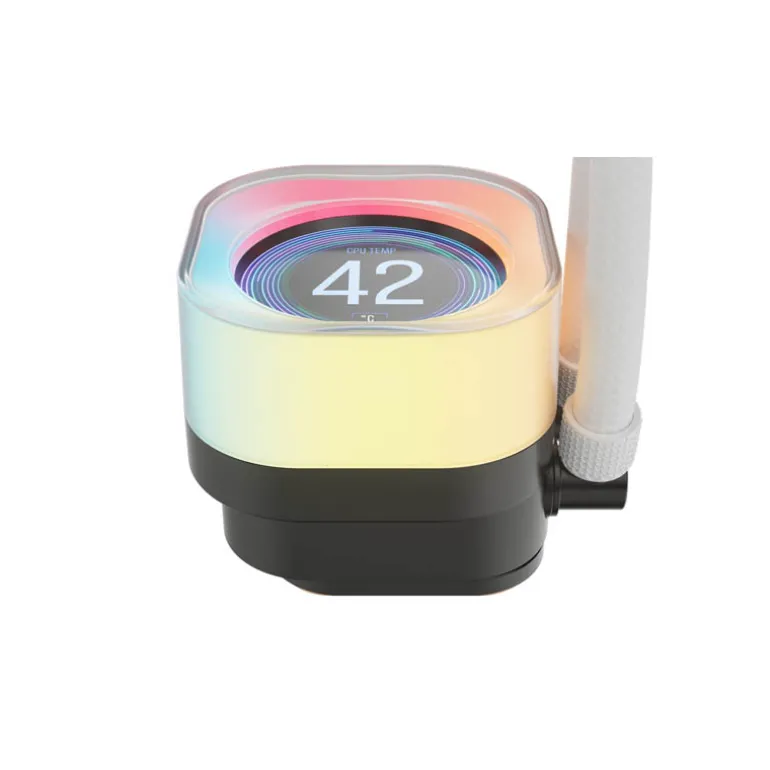 Kit Refrigeración Líquida Corsair iCUE LINK TITAN RGB 360 RX LCD Blanco