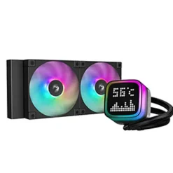 Kit Refrigeración Líquida DeepCool LP240 ARGB 240mm LCD Negro