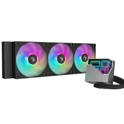 Kit Refrigeración Líquida DeepCool LT360 ARGB 360mm Negro