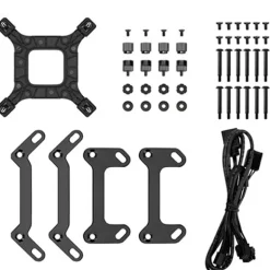 Kit Refrigeración Líquida DeepCool LQ360 360mm ARGB LCD Negro