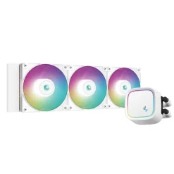 Kit Refrigeración Líquida DeepCool LE720 360mm Blanco
