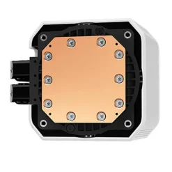 Kit Refrigeración Líquida DeepCool Mystique 360 ARGB 360mm LCD Blanco