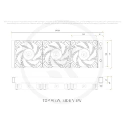 Kit Refrigeración Líquida EKWB EK-Nucleus AIO CR360 Negro