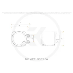 Kit Refrigeración Líquida EKWB EK-Nucleus AIO CR240 Negro