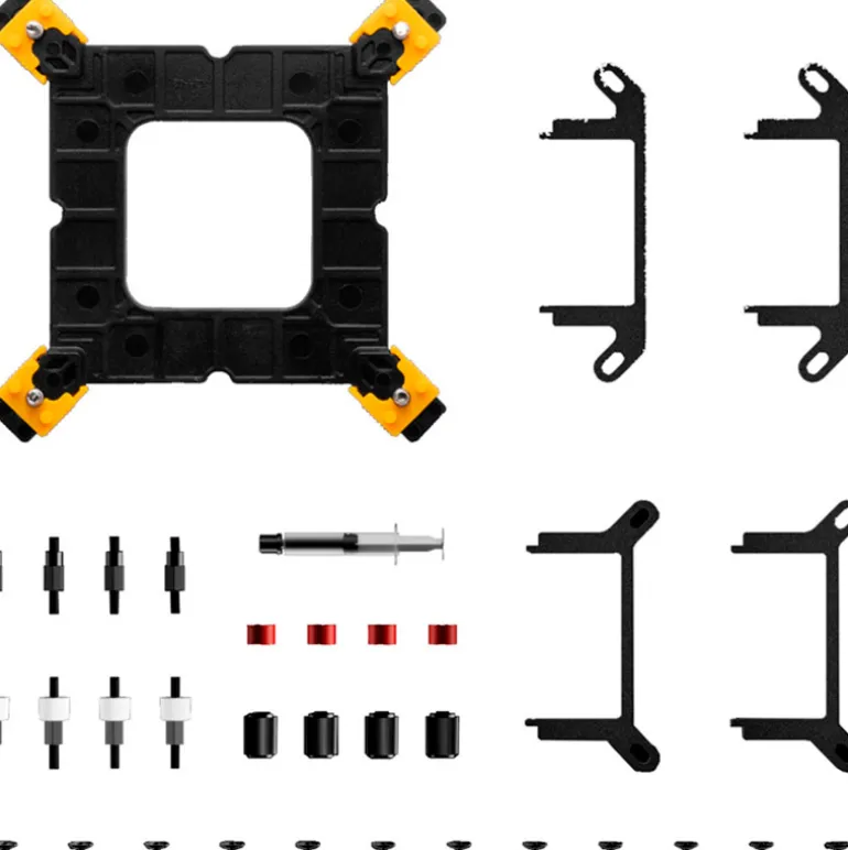 Kit Refrigeración Líquida Gamdias Aura GL360 LCD ARGB Blanco