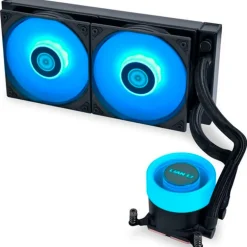 Kit Refrigeración Líquida Lian Li Galahad II Lite ARGB 240Rmm Negro