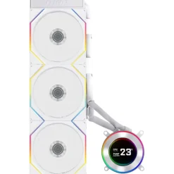 Kit Refrigeración Líquida Lian Li Hydroshift II LCD 360TL Blanco