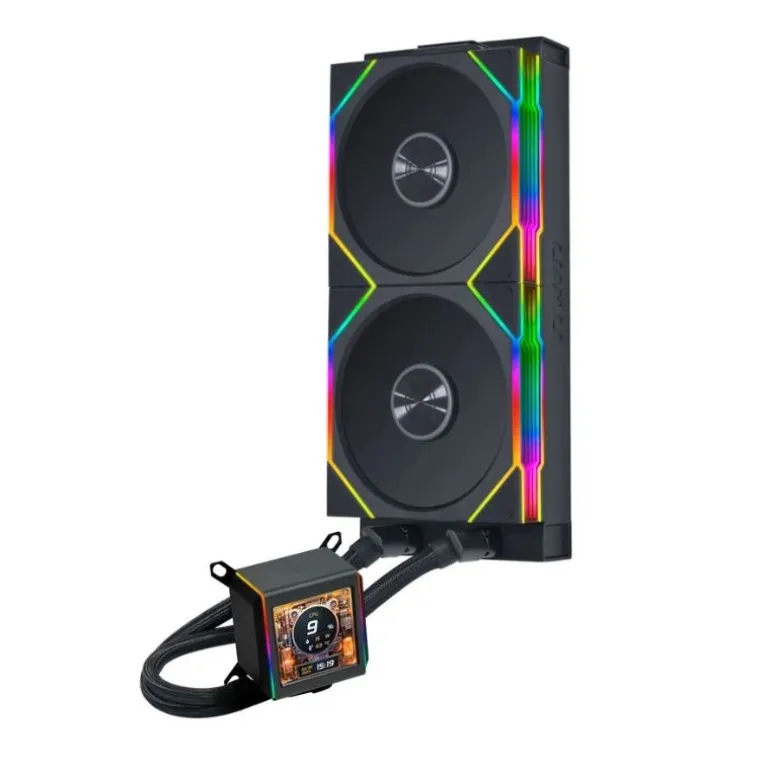 Kit Refrigeración Líquida Lian Li Galahad II LCD Wireless 280mm Negro