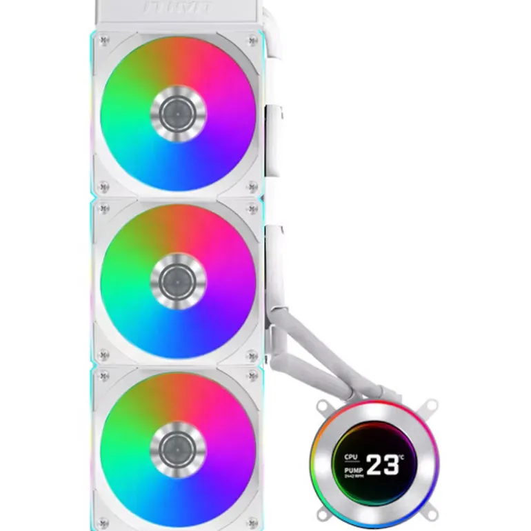 Kit Refrigeración Líquida Lian Li Hydroshift II LCD 360R Blanco