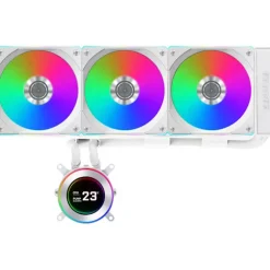 Kit Refrigeración Líquida Lian Li Hydroshift II LCD 360R Blanco