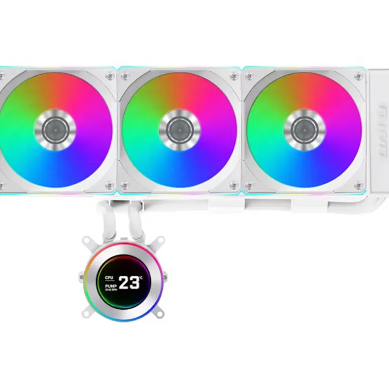 Kit Refrigeración Líquida Lian Li Hydroshift II LCD 360R Blanco