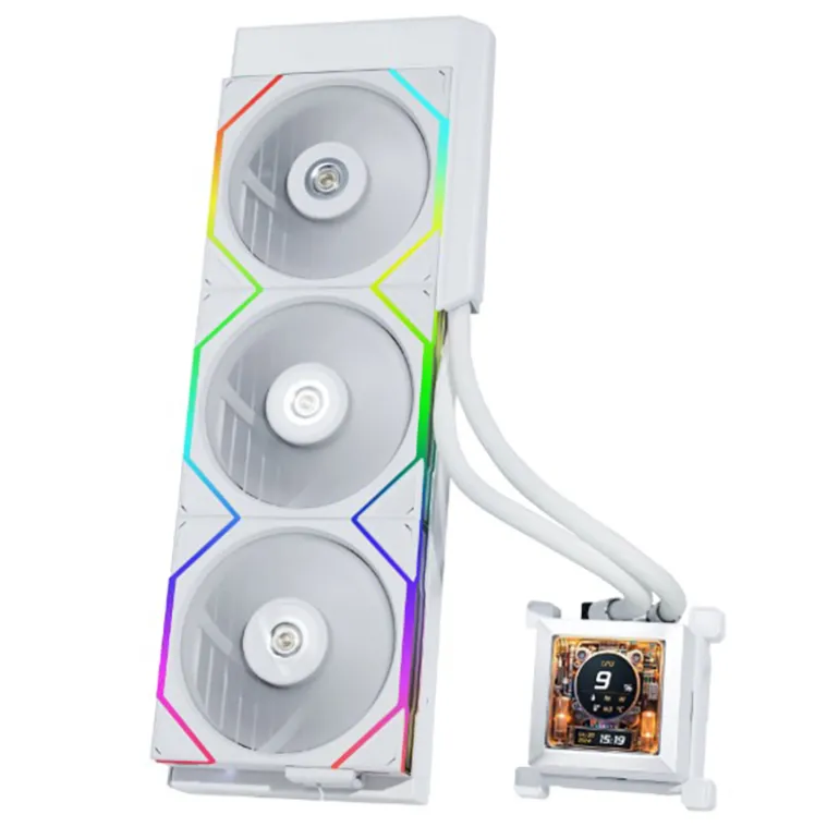Kit Refrigeración Líquida Lian Li HydroShift LCD ARGB 360TL Blanco