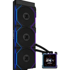 Kit Refrigeración Líquida Lian Li HydroShift II LCD-S ARGB 360TL Negro