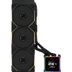 Kit Refrigeración Líquida Lian Li HydroShift II LCD-S ARGB 360TL Negro