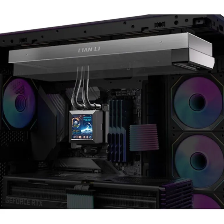 Kit Refrigeración Líquida Lian Li Hydroshift LCD 360 ARGB 360mm Negro