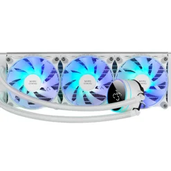 Kit Refrigeración Líquida Mars Gaming ML-LCD360 ARGB Blanco