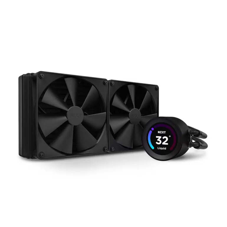 Kit Refrigeración Líquida NZXT Kraken Elite 280 LCD RGB Display Negro