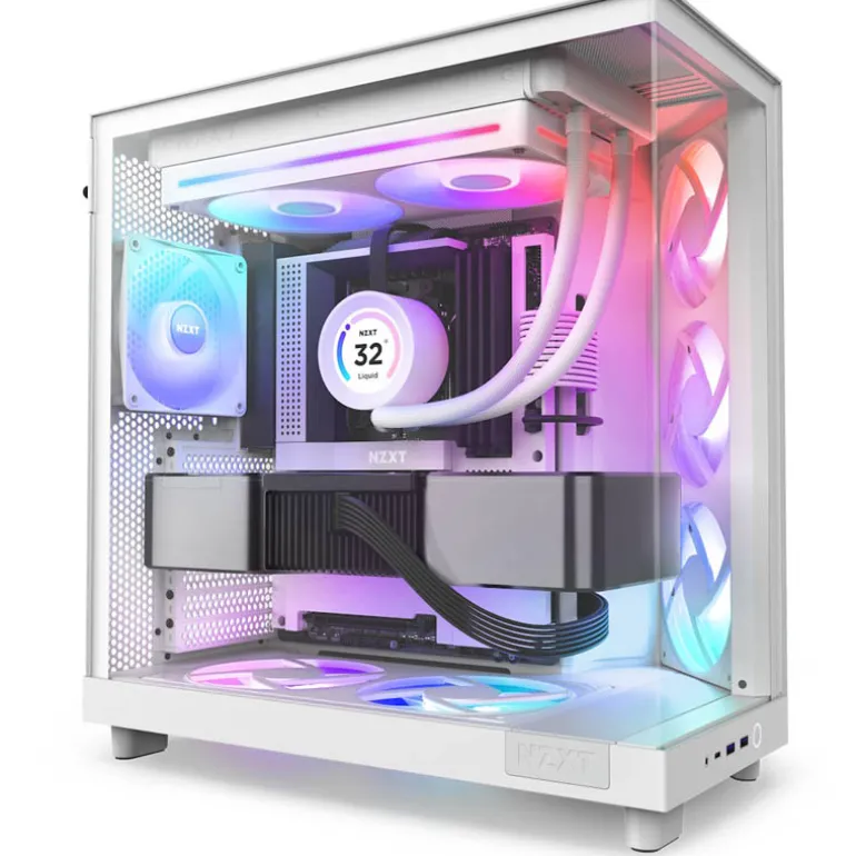 Kit Refrigeración Líquida NZXT F280 RGB Core UNIBODY 280mm Single-Frame Blanco