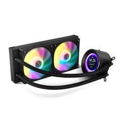 Kit Refrigeración Líquida Nox Hummer X-240 LCD 240mm Negro