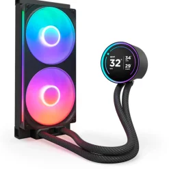 Kit Refrigeración Líquida NZXT Kraken Elite 280 RGB (2025) LCD Display Negro