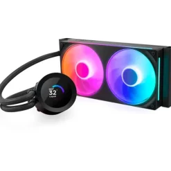 Kit Refrigeración Líquida NZXT Kraken Plus RGB 240 LCD Negro