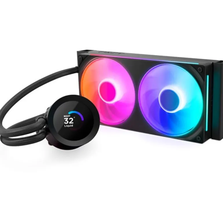 Kit Refrigeración Líquida NZXT Kraken Plus RGB 240 LCD Negro